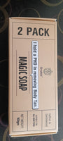 Magic Soap (Pack of 2) – Sandalwood & Saffron De-Tan Bath Soap for Glowing & Radiant Skin